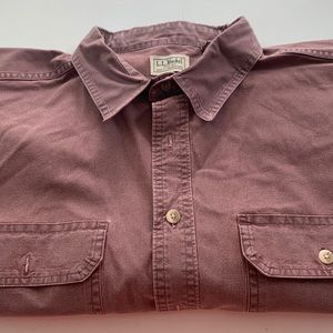 Cotton Short sleeved button down shirt size XXL TALL Mens